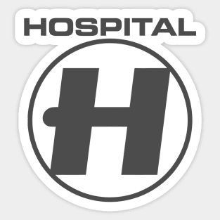 Hospital Records Merch Hospital Records Sticker